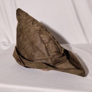 Elope Brown Distressed Pointed Medieval Fantasy Hat Costume